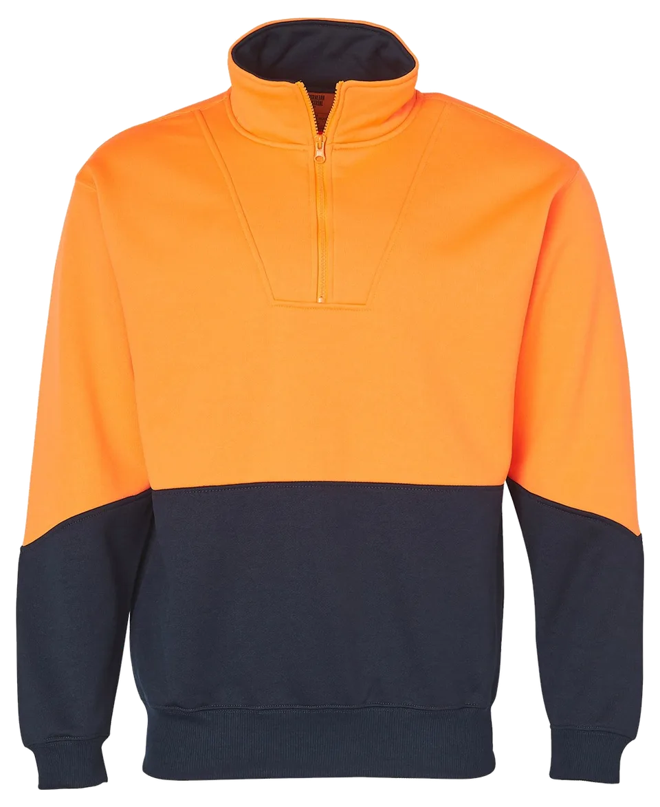 A.I.W mens hi vis fleecy sweat shirt, A.I.W product photo