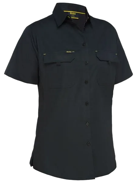 Bisley womens X airflow ripstop shirt short sleeve, Bisley product photo