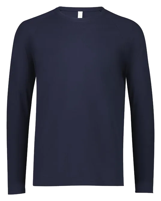 Bizcare mens performance long sleeve tee, Biz Care product photo