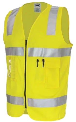 DNC vest cotton safety day-night, DNC Workwear product photo