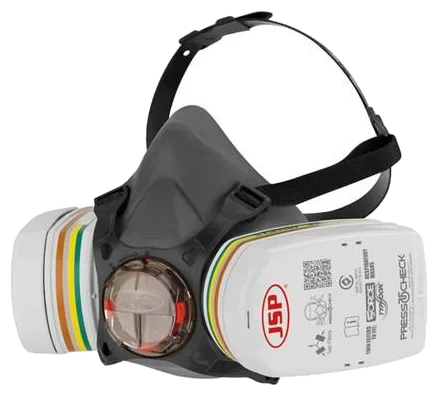 JSP Typhoon 8 half mask respirator pack with ABEK1P2 filters, JSP product photo