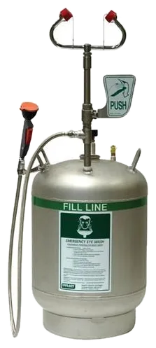 Pratt Portable eye 45L cap with dual nozzle and drench hose, Pratt Safety product photo