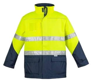 Syzmik mens hi vis storm jacket, Syzmik product photo