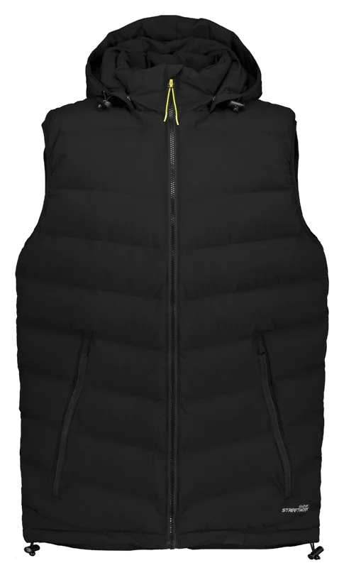 Syzmik unisex streetworx hooded puffer vest, Syzmik product photo