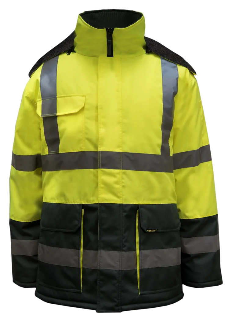 Workcraft hi vis freezer jacket, Workcraft product photo